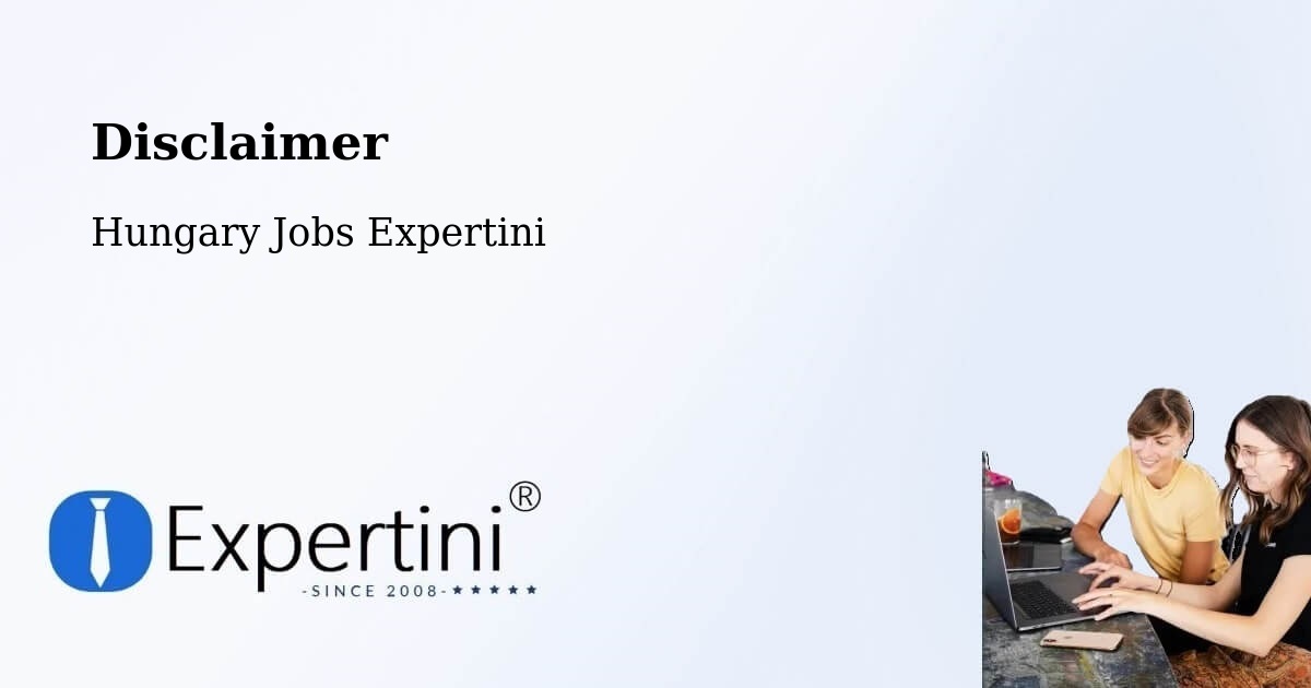 Disclaimer – Báta - Hungary Jobs Expertini
